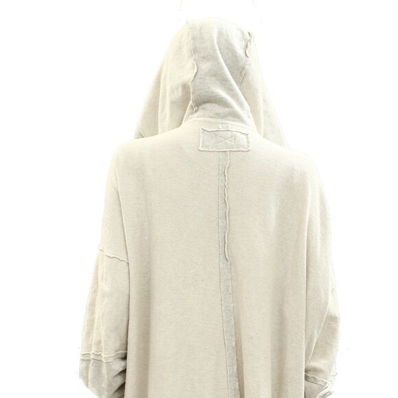 Free People We The Free Carissa Cardi Hoodie Top Oversized longline M NEW 284290 - Picture 13 of 14